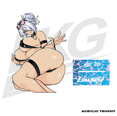 ***SPECIAL RELEASE!***~ LOWKEY! "SUMMERTIME CINDY" ACRYLIC TROPHY