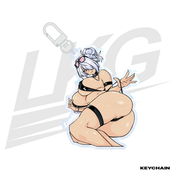 LOWKEY! "SUMMERTIME CINDY" KEYCHAIN