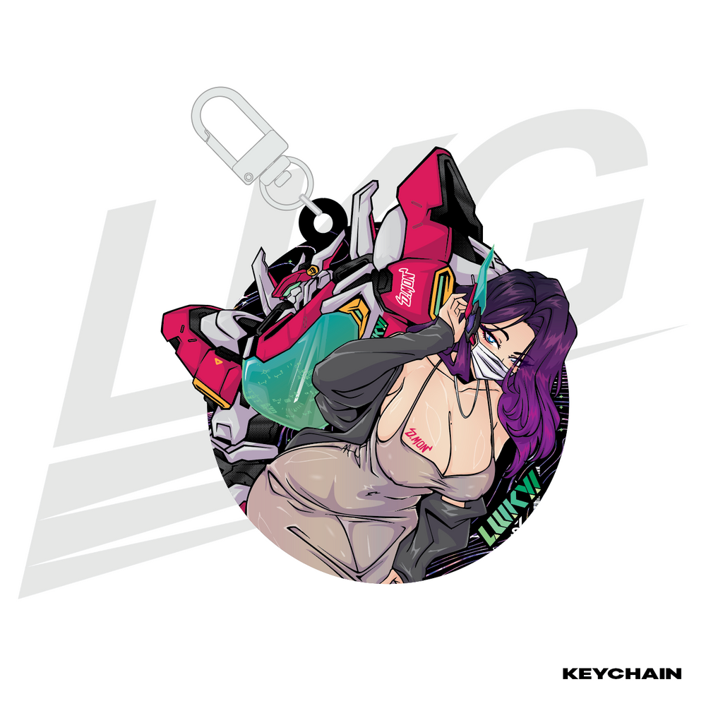 LOWKEY! "DONGTAN D.MON" KEYCHAIN
