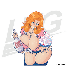 LOWKEY! "SUMMERTIME RANGIKU" DIE CUT