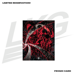LIMITED EDITION FOIL CARD - LOWKEY! "DEATH & STRAWBERRY" HOLLOW COLLECTIBLE PROMO CARD