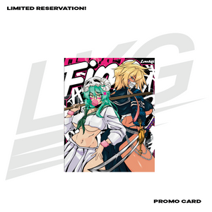 LIMITED EDITION FOIL CARD - LOWKEY! "SUKEBAN HARRIBEL & NELLIEL" COLLECTIBLE PROMO CARD