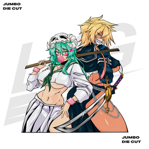 LOWKEY! "SUKEBAN HARRIBEL & NELLIEL" - JUMBO DIE CUT