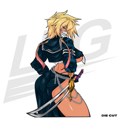 LOWKEY! "SUKEBAN HARRIBEL" DIE CUT