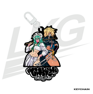 LOWKEY! "SUKEBAN HARRIBEL & NELLIEL" KEYCHAIN