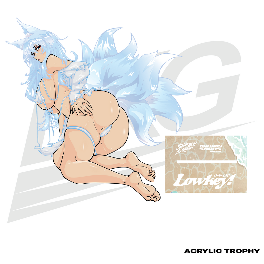 ***SPECIAL RELEASE!***~ LOWKEY! "DREAMY SANDS" SWIMSUIT SHINANO ACRYLIC TROPHY
