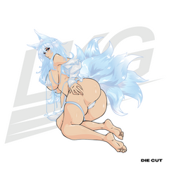 LOWKEY! "DREAMY SANDS" SWIMSUIT SHINANO DIE CUT