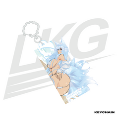 LOWKEY! "DREAMY SANDS" SWIMSUIT SHINANO KEYCHAIN