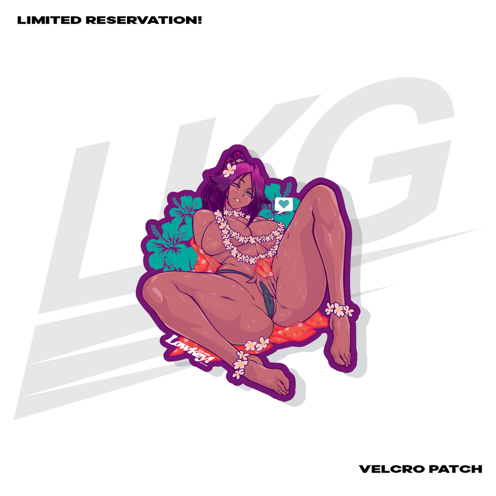 LOWKEY! "LEI'D BACK" SWIMSUIT YORUICHI PATCH - VELCRO