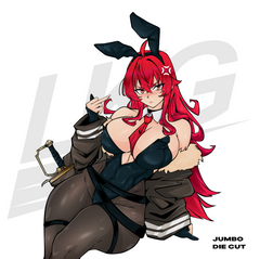 LOWKEY! "SWORDBUNNY ERIS" - JUMBO DIE CUT
