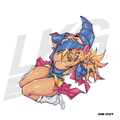 LOWKEY! "DARK MAGICAL GYARU" DMG DIE CUT