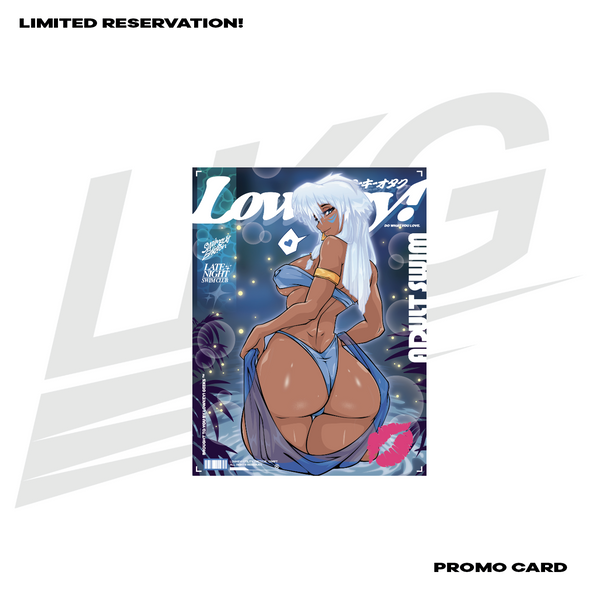 LIMITED EDITION FOIL CARD -  LOWKEY! "SWIMSUIT KIDA" COLLECTIBLE PROMO CARD