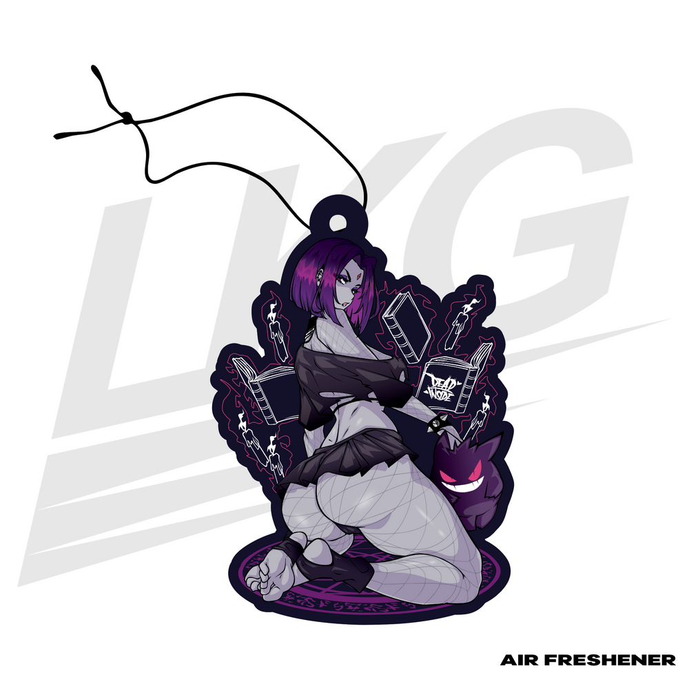 LOWKEY! "DEAD INSIDE" GOTH RAVEN AIR FRESHENER