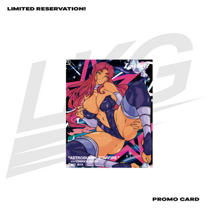 LIMITED EDITION FOIL CARD -  LOWKEY! "ASTROBUNNY STARFIRE" COLLECTIBLE PROMO CARD