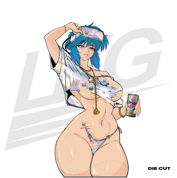 LOWKEY! "SUMMERTIME MAJOR" DIE CUT