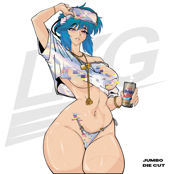 LOWKEY! "SUMMERTIME MAJOR" JUMBO DIE CUT