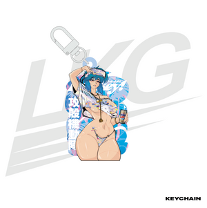 LOWKEY! "SUMMERTIME MAJOR" KEYCHAIN