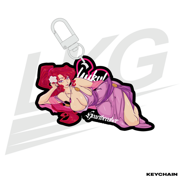 LOWKEY! "HEARTBREAKER" MEG KEYCHAIN