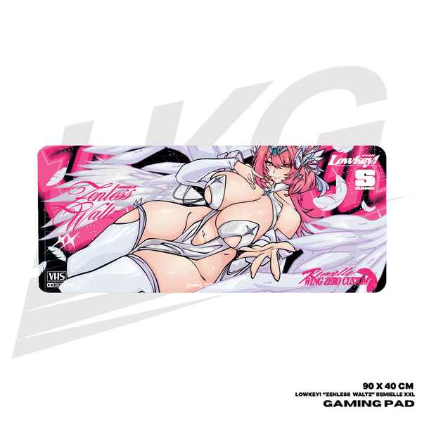 LOWKEY! "ZENLESS WALTZ" REMIELLE x WING ZERO GAMING MOUSE PAD - XXL