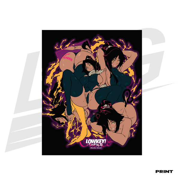 LIMITED EDITION ART PRINT - LOWKEY! "YORUICHI SUPREMACY" PRINT