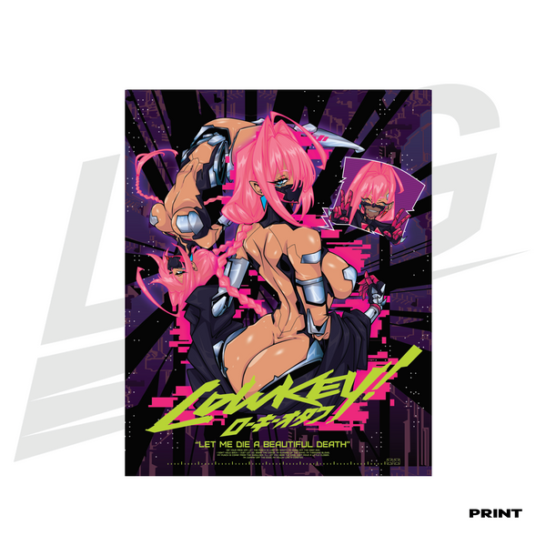 LIMITED EDITION ART PRINT - LOWKEY! SWW TALIA 2077 PRINT