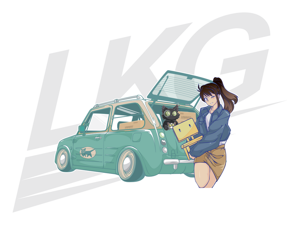 LOWKEY! SUZUME & CO. DIE CUT