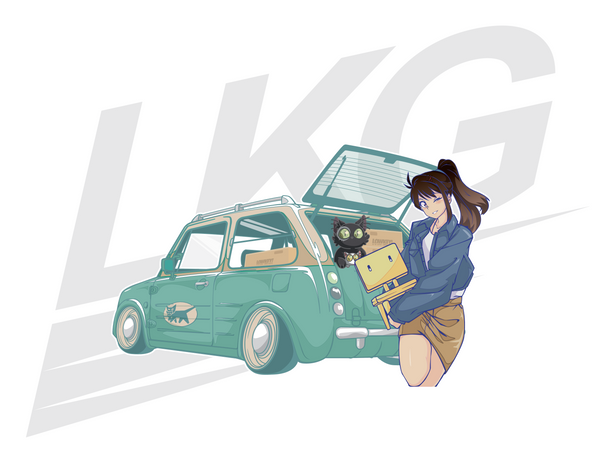 LOWKEY! SUZUME & CO. DIE CUT