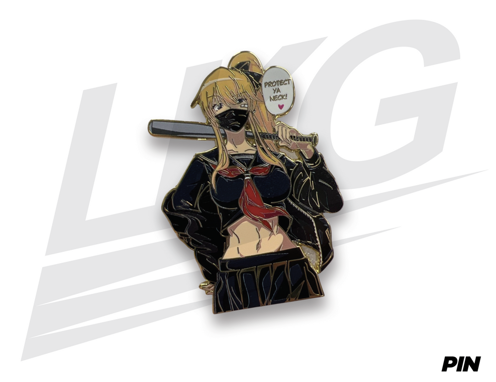 ***LIVE STOCK!*** ~ LOWKEY! "PROTECT YA NECK!” AKARI PIN