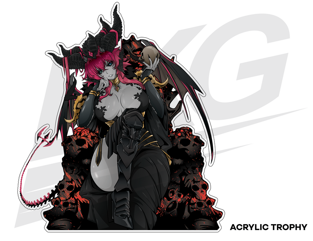 ***SPECIAL RELEASE!***~ LOWKEY! "QUEEN LILITH" ACRYLIC TROPHY