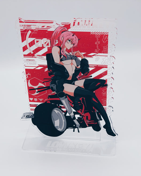 LOWKEY! "ZEROTWO X AKARI" ACRYLIC DISPLAY