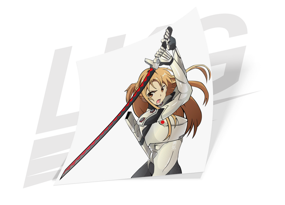 ***SPECIAL RELEASE!*** - "NIHON" ASUNA X GENJI - DIE CUT