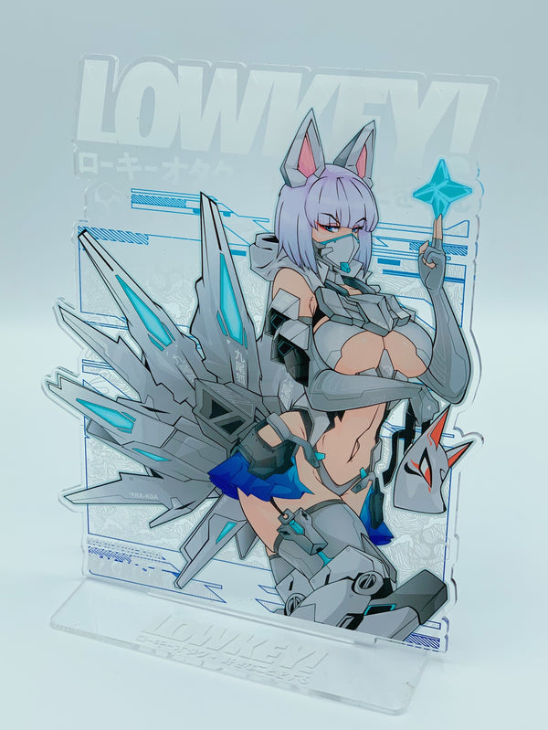 LOWKEY! "MOBILESUIT KAGA" ACRYLIC DISPLAY