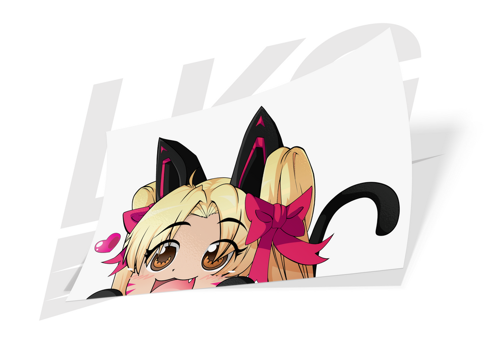 CHIBI KURONEKO D.VA DIE CUT