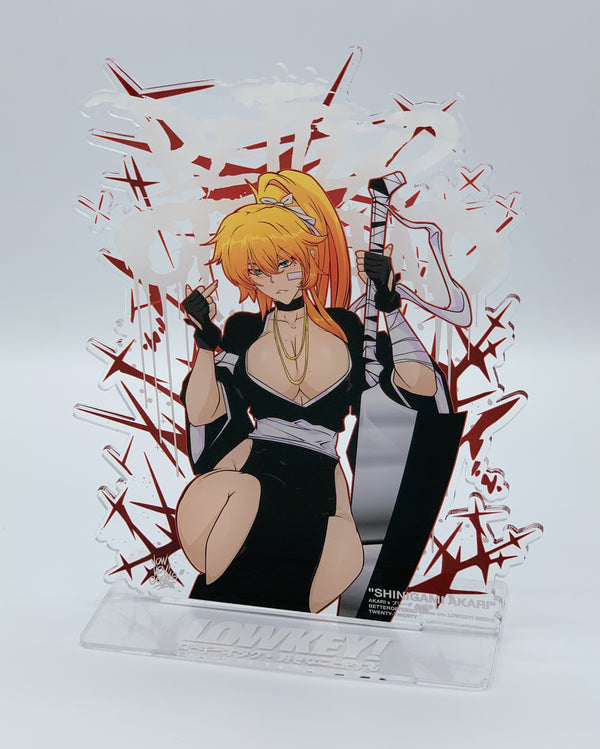 LOWKEY! BETTEROFFDEAD "SHINIGAMI AKARI" ACRYLIC DISPLAY