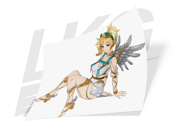 ***COMMEMORATIVE RELEASE!*** -"WINGED VICTORY" GODDESS MERCY - DIE CUT