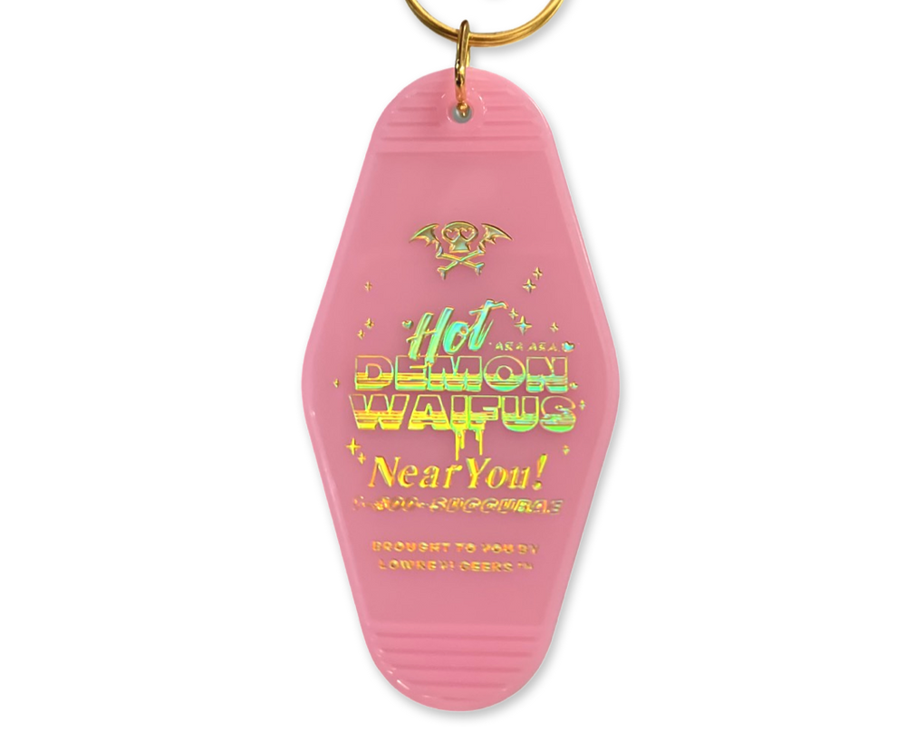 LOWKEY! "SUCCUBAE" MOTEL KEY TAGS - OIL SLICK