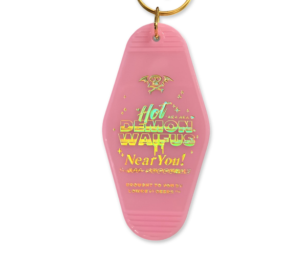 LOWKEY! "SUCCUBAE" MOTEL KEY TAGS - OIL SLICK