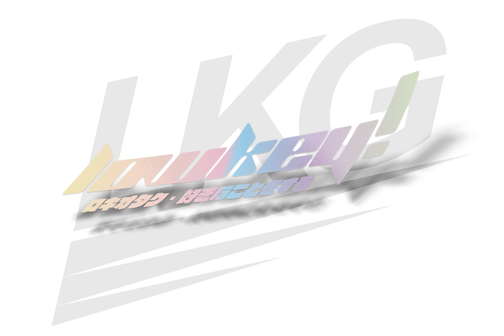 LOWKEY! TEAM LOGO V5 DECAL - OIL SLICK