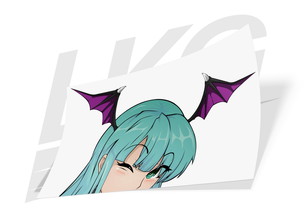PEEKING MORRIGAN DIE CUT
