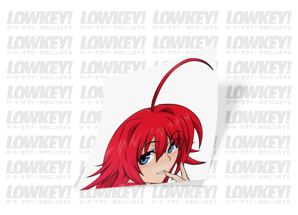 PEEKING RIAS DIE CUT