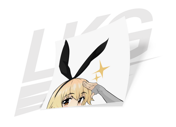 PEEKING SHIMAKAZE -DIE CUT