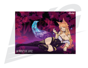 LIMITED EDITION ART PRINT - K.DA AHRI PRINT