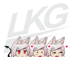 LOWKEY! SMOL "CERBERUS-CHAN" PEEKER
