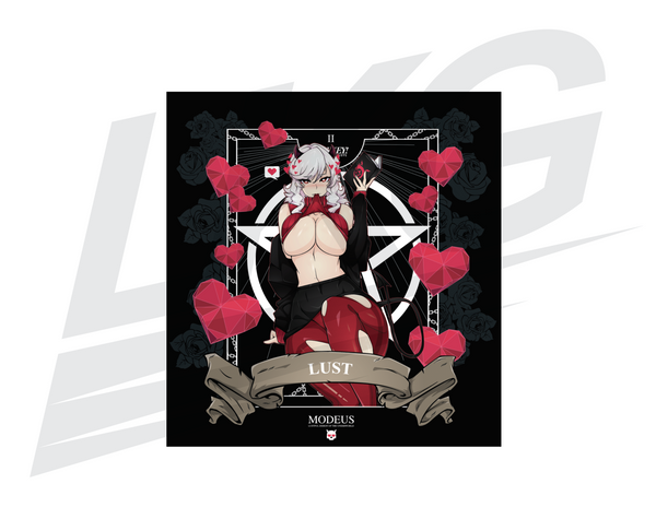 LIMITED EDITION ART PRINT - LOWKEY! "MODEUS X LUST" PRINT