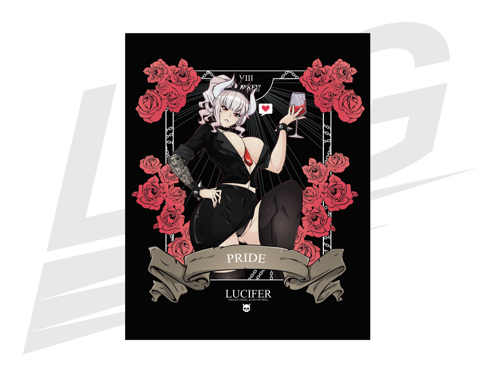 LIMITED EDITION ART PRINT - LOWKEY! "PRIDE X LUCIFER" PRINT