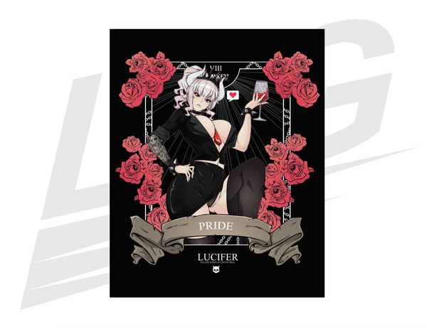 LIMITED EDITION ART PRINT - LOWKEY! "PRIDE X LUCIFER" PRINT