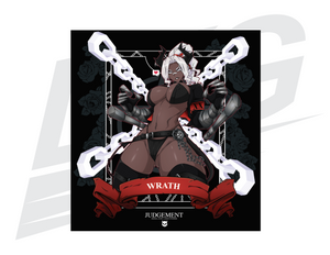 LIMITED EDITION ART PRINT - LOWKEY! "JUDGEMENT X WRATH" PRINT