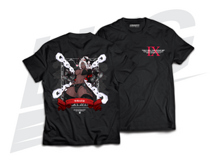 LOWKEY! "ONLY HELL CAN JUDGE ME" JUDGEMENT X WRATH TEE - BLACK