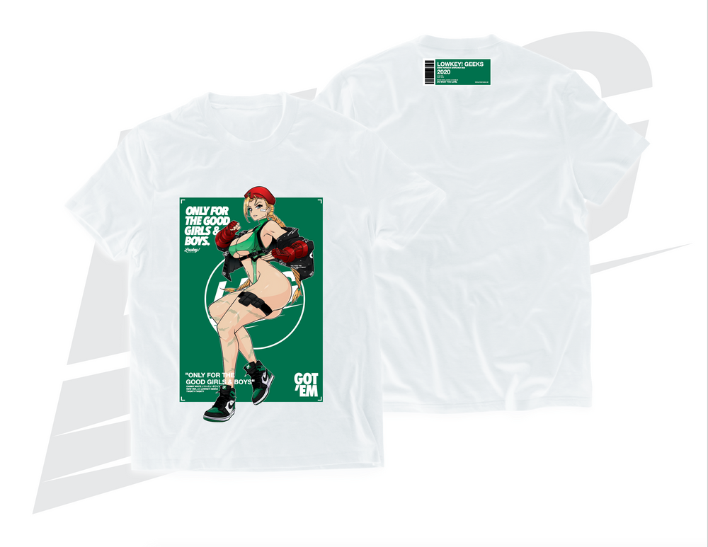 LOWKEY! SWW CAMMY "OFGGB" TEE - WHITE