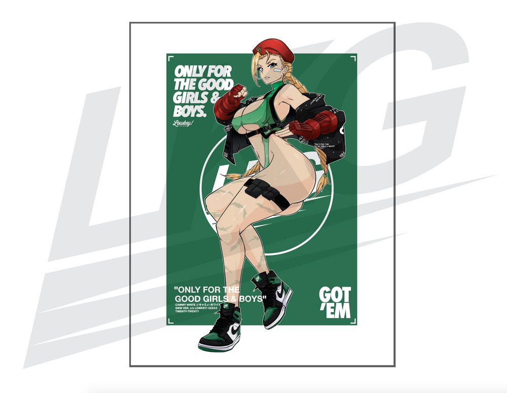 LIMITED EDITION ART PRINT - SWW CAMMY "OFGGB" PRINT